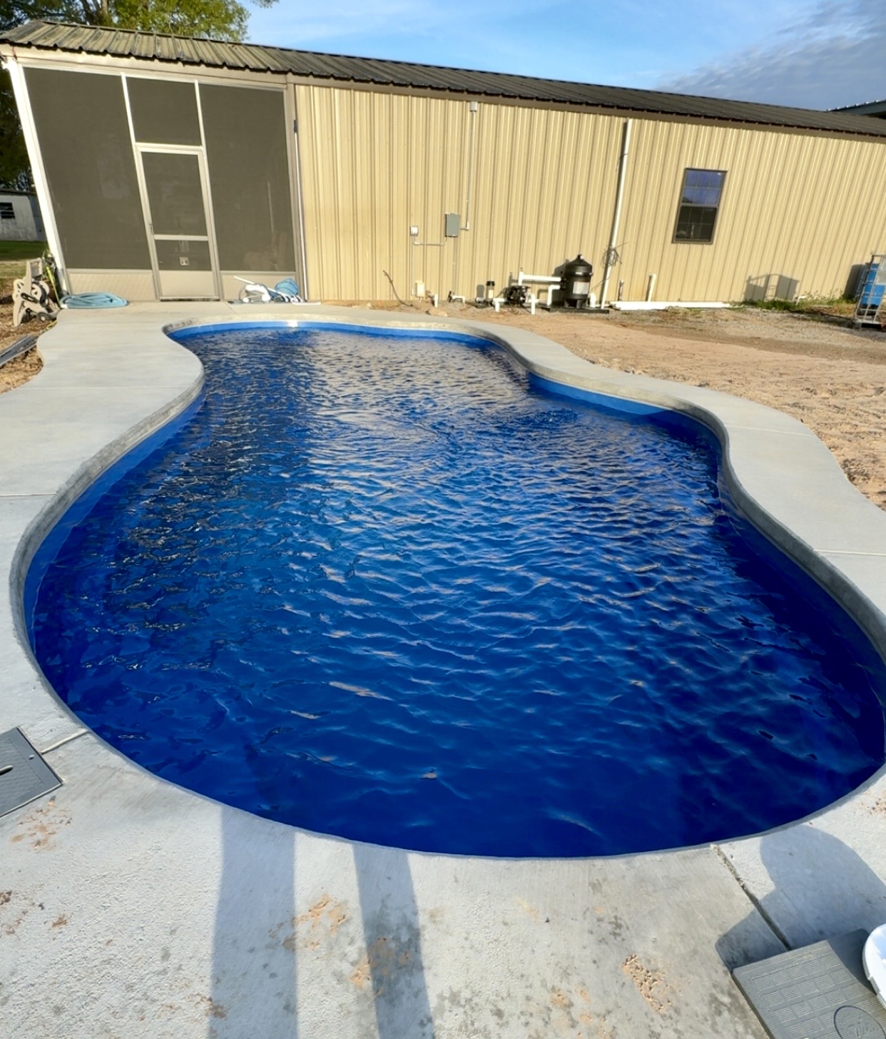 Resort-Style Pool & Spa Combo